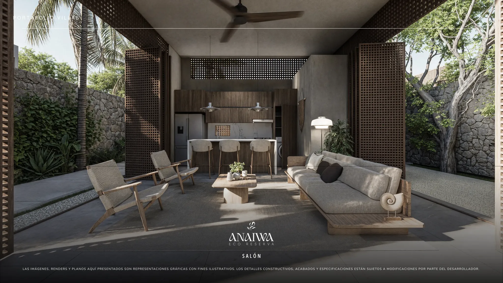 Villa Tipo 1 - Salón