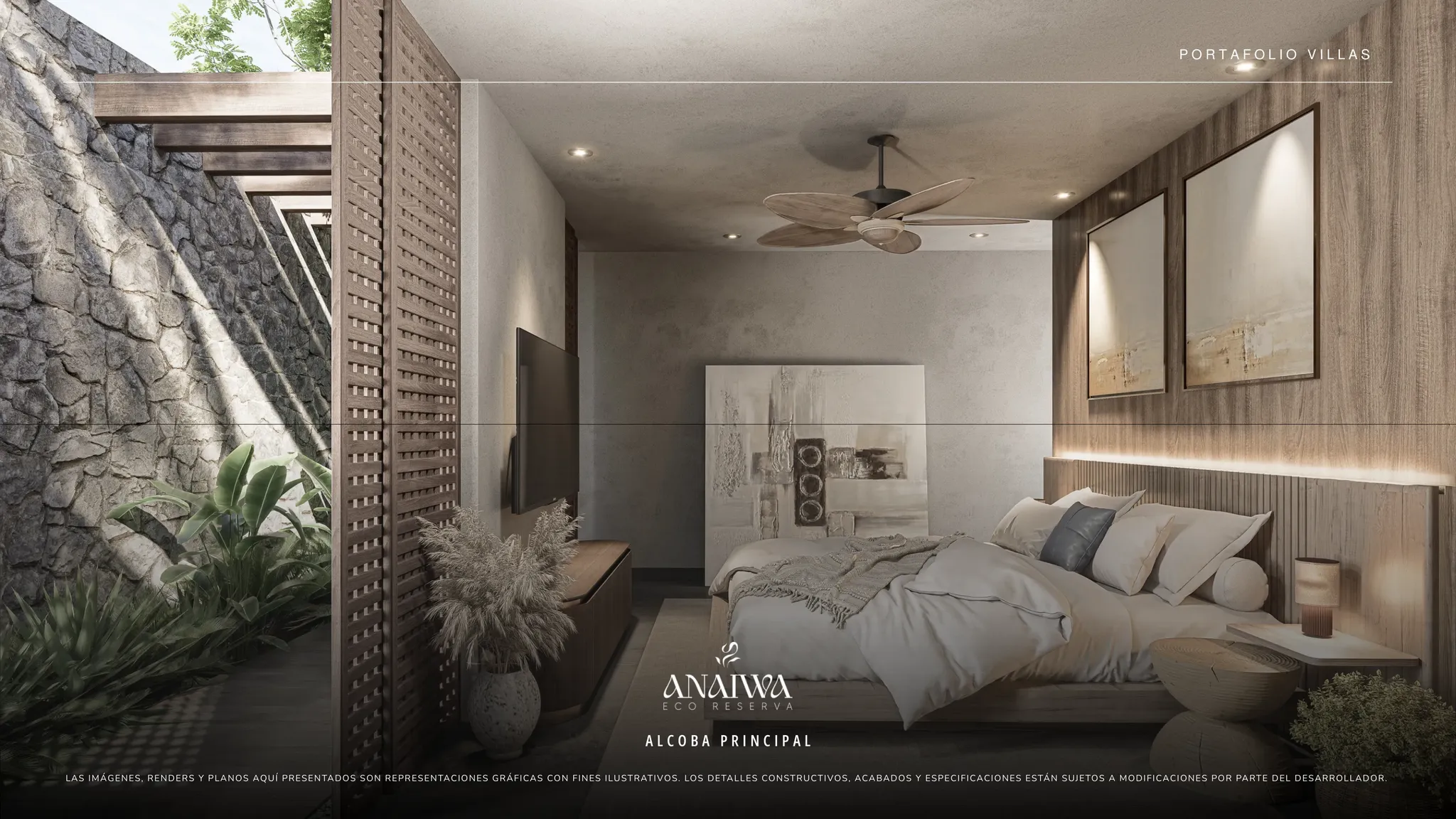 Villa Tipo 1 - Alcoba Principal